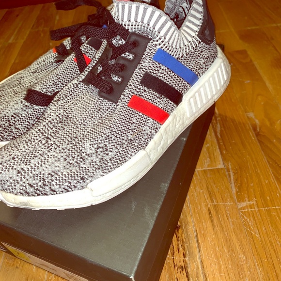 NMD_R1 Primeknit 'Tri Color' *WORN ONCE* - Picture 1 of 7